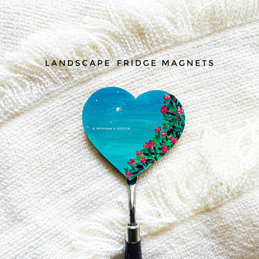 Dreamy Landscape Fridge Magnet