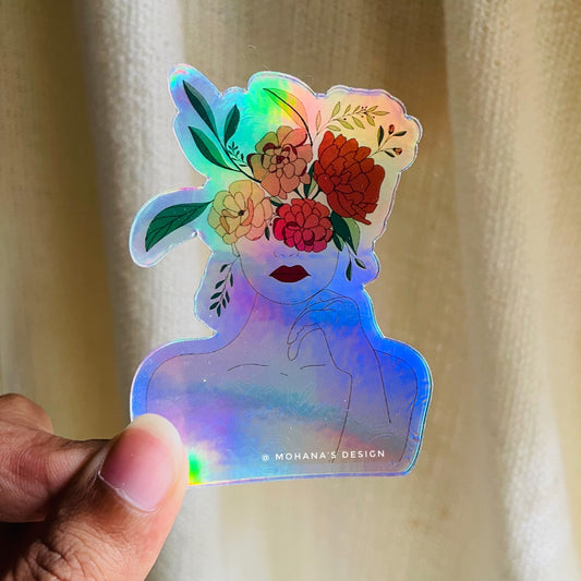 Fearless - Holographic Sticker